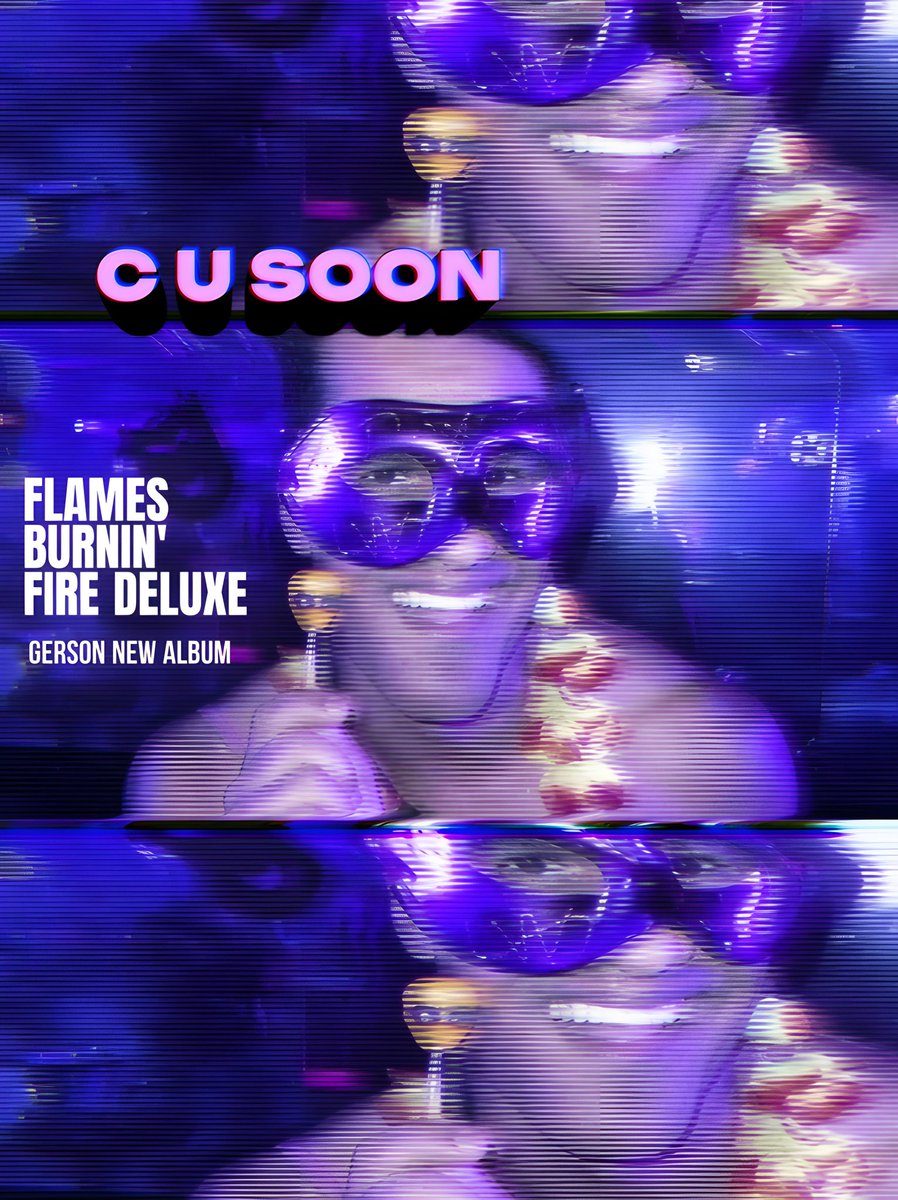 gersonofficiell's tweet image. We promise: when C U Soon plays, we’ll all be in heaven underground together. 🌌
C U SOON is from my album FLAMES 🔥 Burnin' Fire Deluxe. 
Out everywhere. 

youtu.be/v-HBttMe2vM?fe… 
#CUSoon #Flames #Gerson #ElectronicMusic  
#PopMusic #Bangers #NewAlbum #DeluxeAlbum #MusicVideo