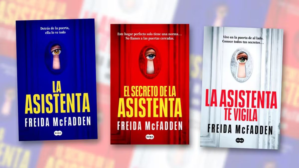 LECTURA RECOMENDADA
La "trilogía" de La asistenta de Freida McFadden
Sumérgete en un mundo lleno de nuevos horizontes, personajes inolvidables y giros que te cautivarán. Esta serie promete llevarte a emocionantes aventuras literarias. 
#LecturasRecomendadasBE
#RMBM
#Laasistenta