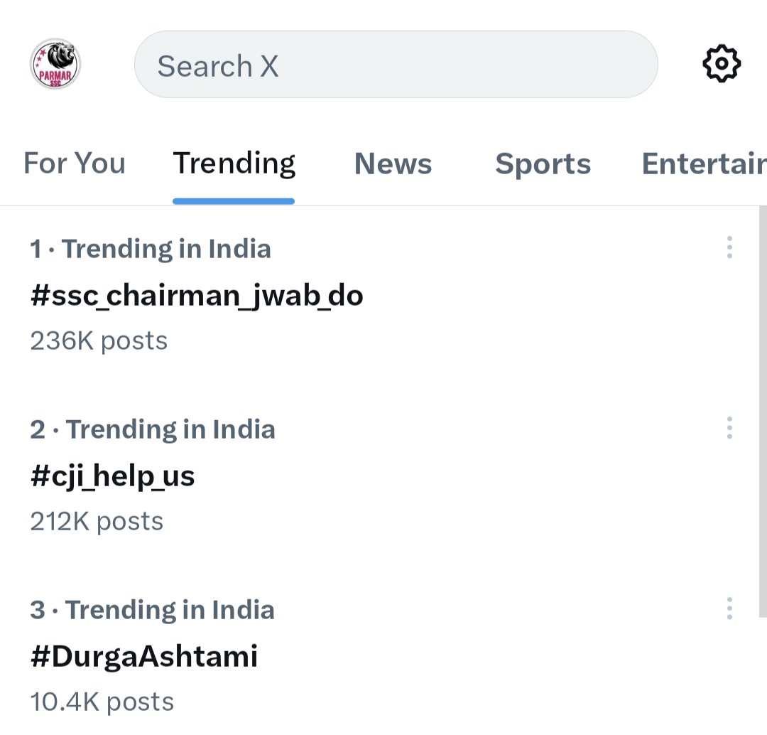 ParmarSSC_X's tweet image. Trending at #NUMBER1 
Today, the future of millions of youth in India has been dwarfed before the ego of the SSC Chairman.
Despite such blatant irregularities in the SSC exam system, the Chairman remains silent.
Will the Constitution of our country be reduced to a mockery because…