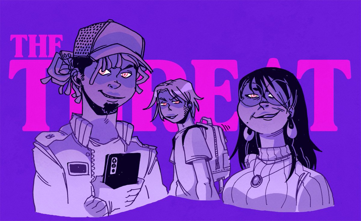 One of the protagonist / antagonist dynamics I'm the most proud of is my "Agent" in my "Agent 99" series and "The Threat". 

Two entities at odds with another: One continually reincarnating in singular bodies, the other spreading and occupying multiple bodies at the same time.