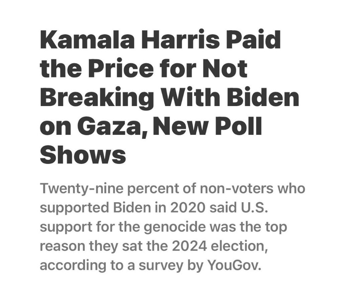It was the #1 reason why Biden 2020 voters didn’t vote for Harris.