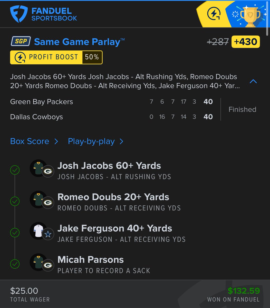 aceoboogie's tweet image. @CodyBrownBets 🐐🔥