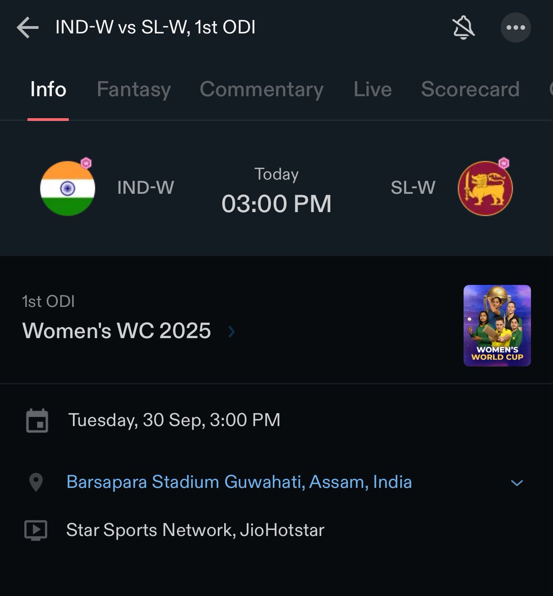 🤟 WOMEN’s WC 🏆 🇮🇳