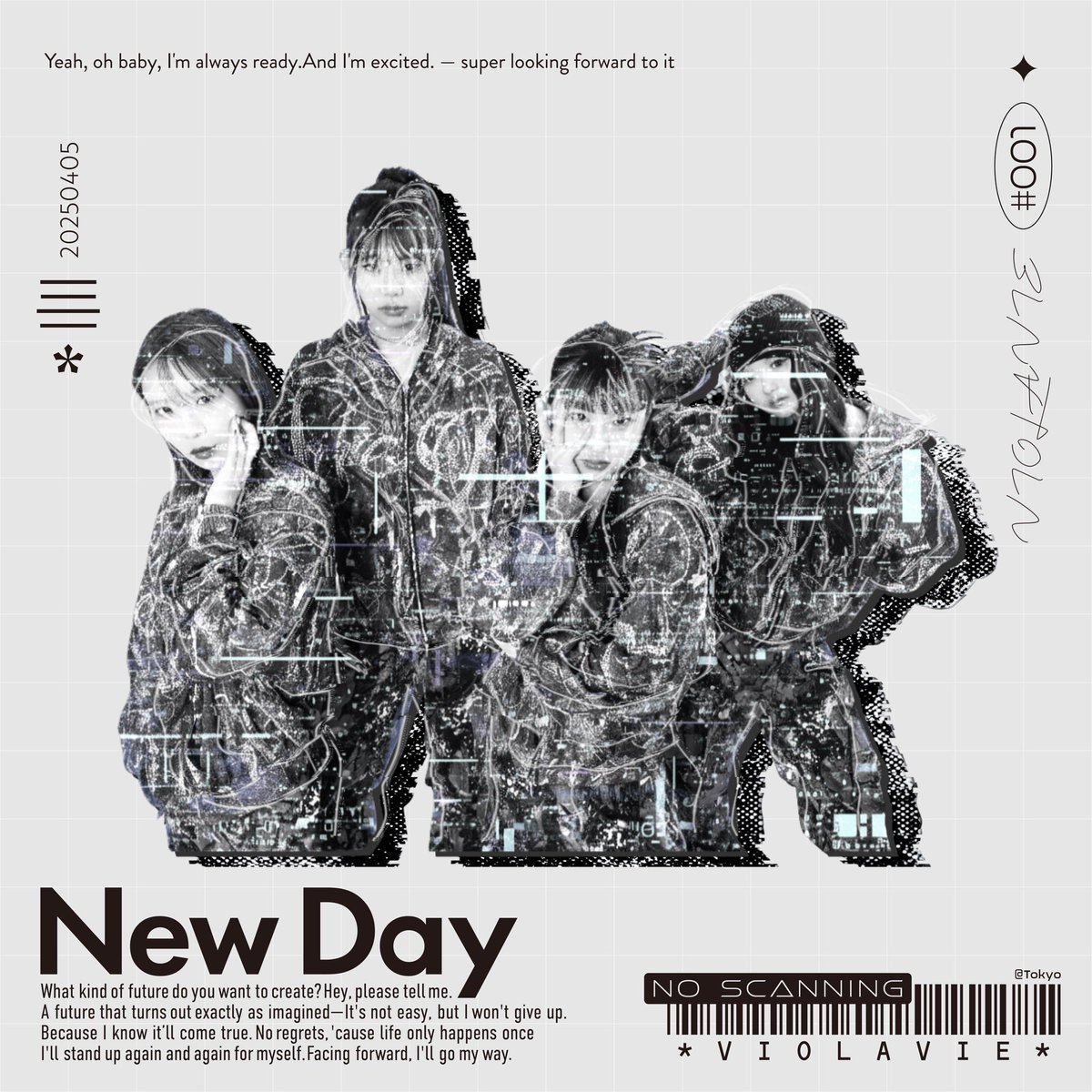 【リリース情報！】

Digital Single『New Day』

10/1(水) 0:00よりSpotify先行配信＆iTunesストア販売開始です！
リリースまでお待たせしてしまいましたが、ぜひ聴いてください✨

linkco.re/YuHxGdN5

#VIOLAVIE #NewDay