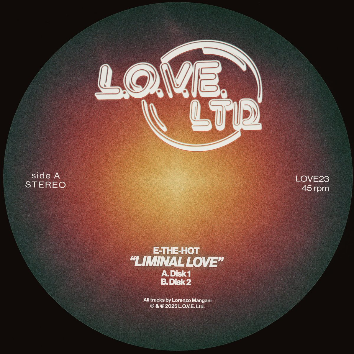 L_O_V_E_Ltd's tweet photo. we are super proud and thrilled to welcome our longtime friend @ethehot for his newest release!

E-The-Hot - Liminal Love, out now! 
https://t.co/QK1fDKwXfq https://t.co/rQeNZIOQQa