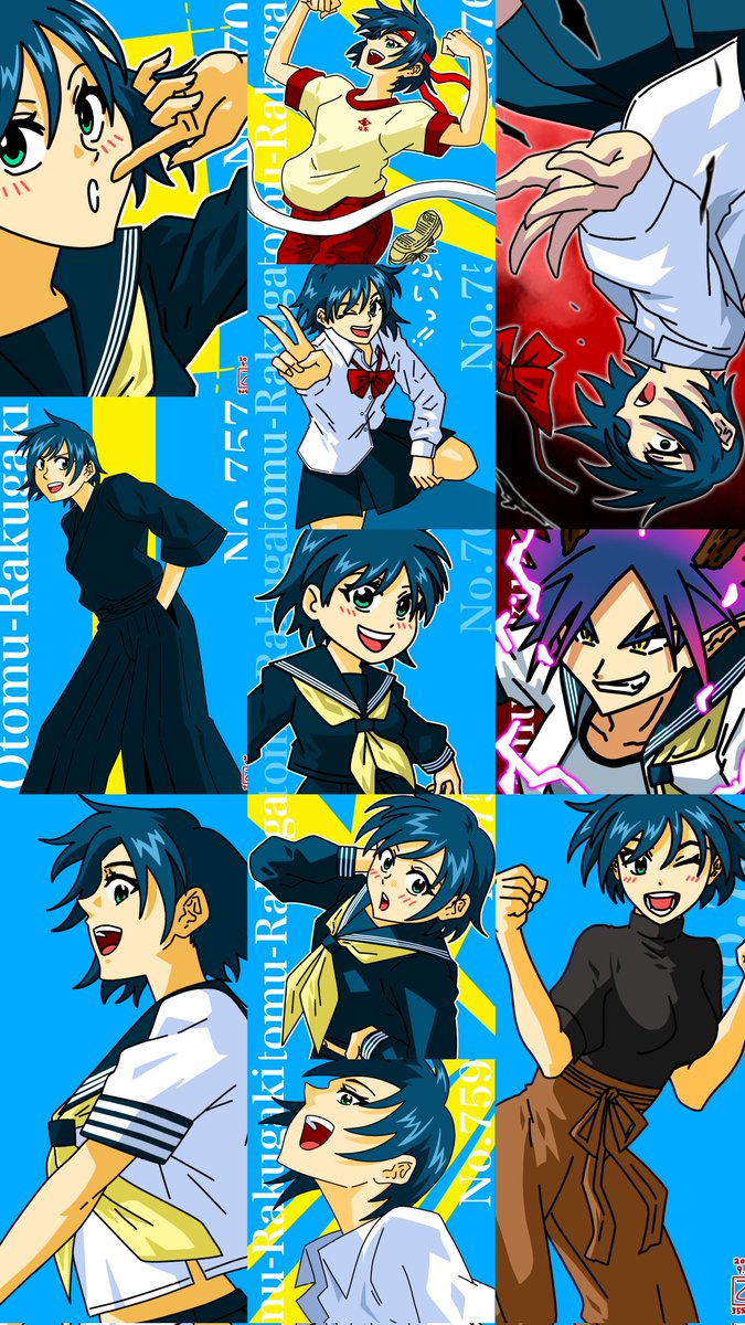 otomura002's tweet photo. #今月描いた絵を晒そう
今月は千夏11枚、司馬さん9枚、その他11枚でした✍️
マンガ制作に神経がいってるためか、今月は時間かけたものがないですね🙃
骨休め月🦴
来月はちょっと頑張ります✨💪
引き続き宜しくお願いします😊 https://t.co/K2L4FzudfY