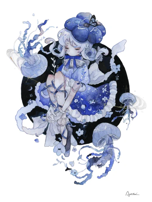 ✤お知らせ✤ ギャラリーカフェ テオ様の企画展 『アルテマギア』のメインビジュアルを担当させていただきました 会期 | 10/18(土)〜11/5(水) ※最終日18時まで ( メインビジュアルに使用された原画を展示いたします どうぞよろしくお願いいたします!