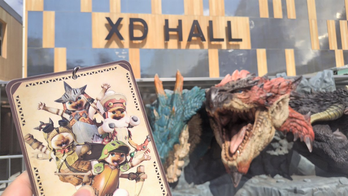 唯一抽選当たったモンハンブリッジ行って来ました！
ARって初めて触れたんですけど、臨場感というか実在感というか、凄いですねアレ…