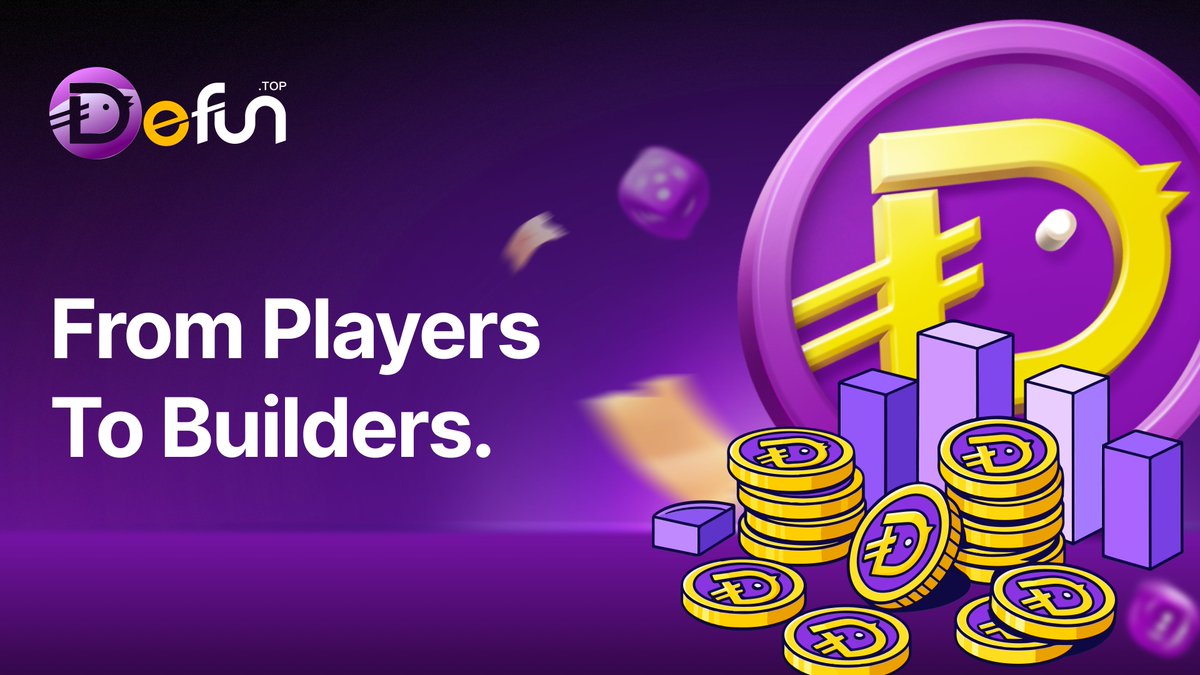 DeFun_Official's tweet photo. The Next-Gen #Web3 Competitive Platform is coming

Ever questioned the fairness of traditional competitive platforms?
Wanted your voice to count?
Wondered how tokens can deliver real utility?

#DeFun has the answer.🖐 
By leveraging blockchain, we replace black boxes with transparency, empower users through token governance, and unlock real token utility + capital efficiency—transforming players into ecosystem builders.

At DeFun, your voice matters — your decisions shape our direction.