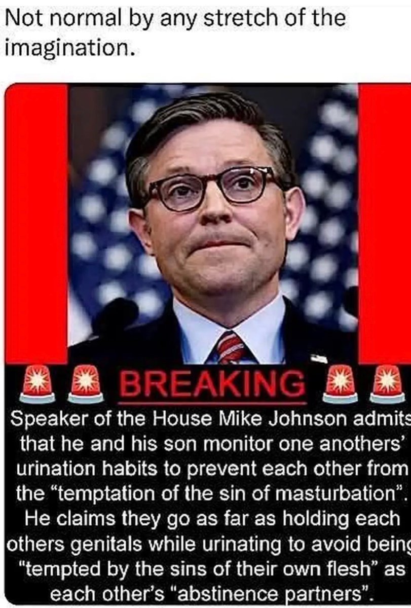 JesusChryslerII's tweet image. #MikeJohnson 🤣😇🙏🏻