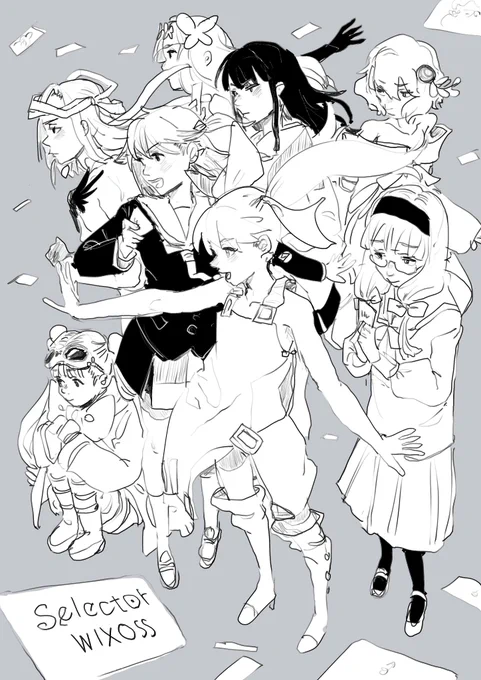 #今月描いた絵を晒そう
好きなアニメ 