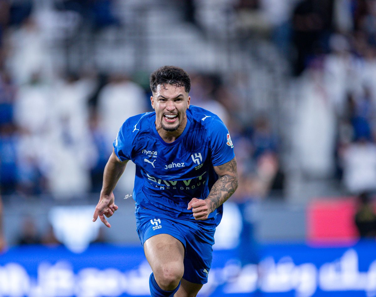 Stat_hfc's tweet photo. 'ماركوس ليوناردو' مع الهلال :

— (46) مباراة
— (36) مساهمة
— سجل (32) ⚽️
— صنع (4) 🅰️
— 22 عام 🇧🇷 https://t.co/ACHkojiXay