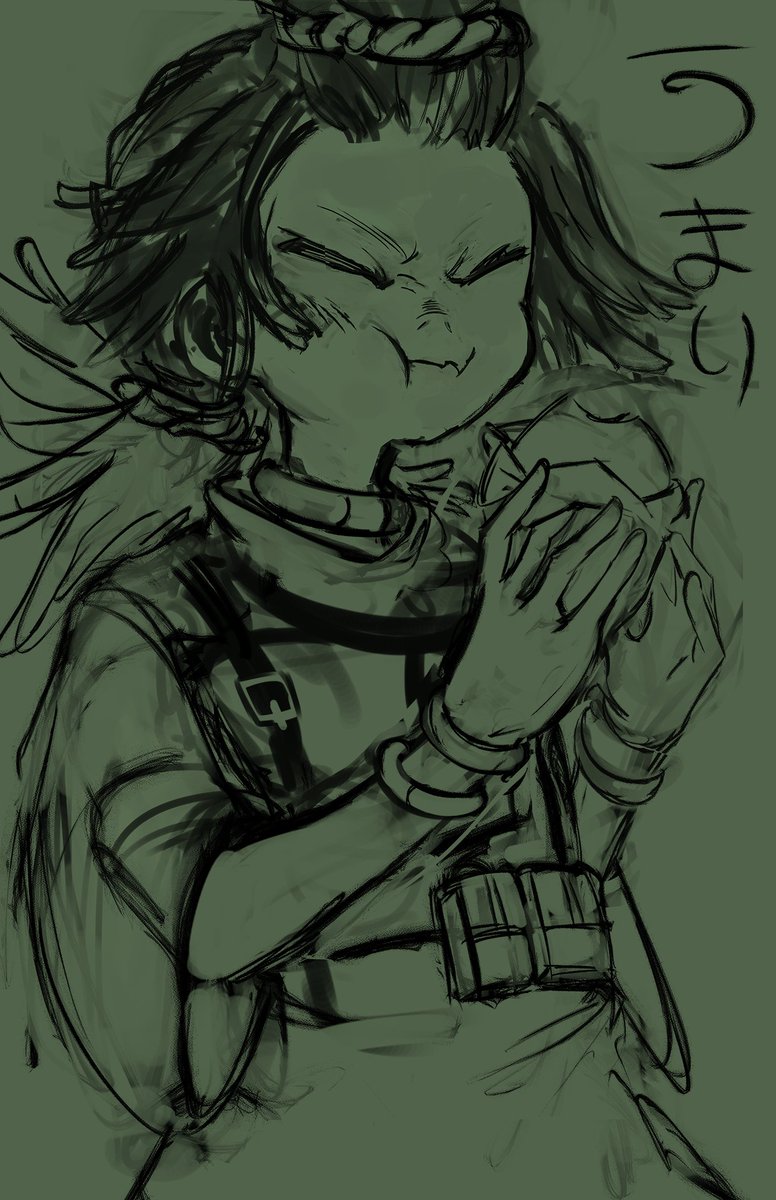 guybz_zz's tweet image. Artists should eat too
Remlin sketch

#gachiakuta #gachiart #gachifanart #ガチアクタ