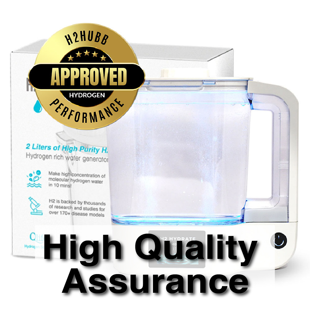 QlifeToday's tweet photo. Meet the H2 Hydrate Molecular Hydrogen Pitcher. Perfect for people who want to stay well hydrated with molecular hydrogen. The Hydrate has been tested by H2 Hubb and is 3rd party tested for high quality hydrogen levels. https://t.co/X33fn7AArS