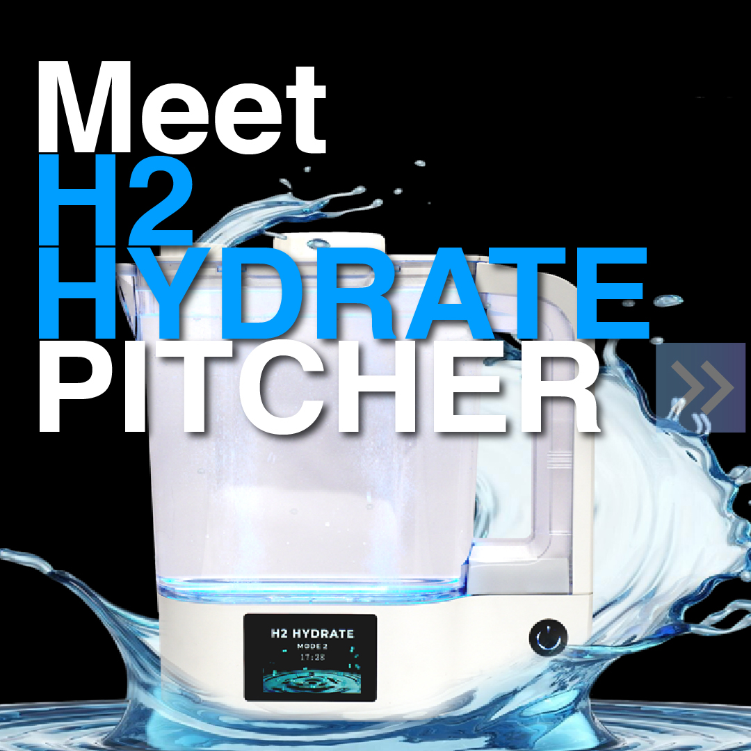 QlifeToday's tweet photo. Meet the H2 Hydrate Molecular Hydrogen Pitcher. Perfect for people who want to stay well hydrated with molecular hydrogen. The Hydrate has been tested by H2 Hubb and is 3rd party tested for high quality hydrogen levels. https://t.co/X33fn7AArS