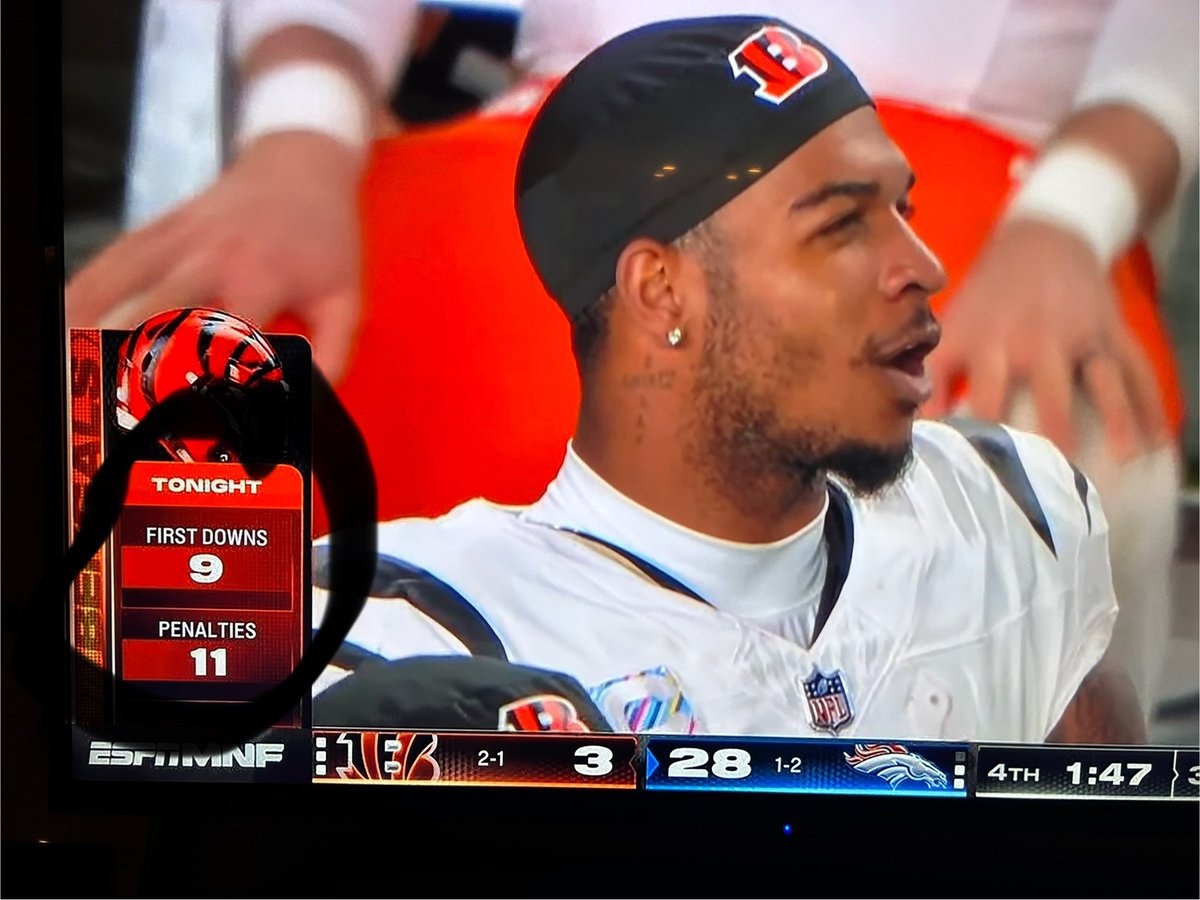 Bengals version of 9/11. #NeverForget