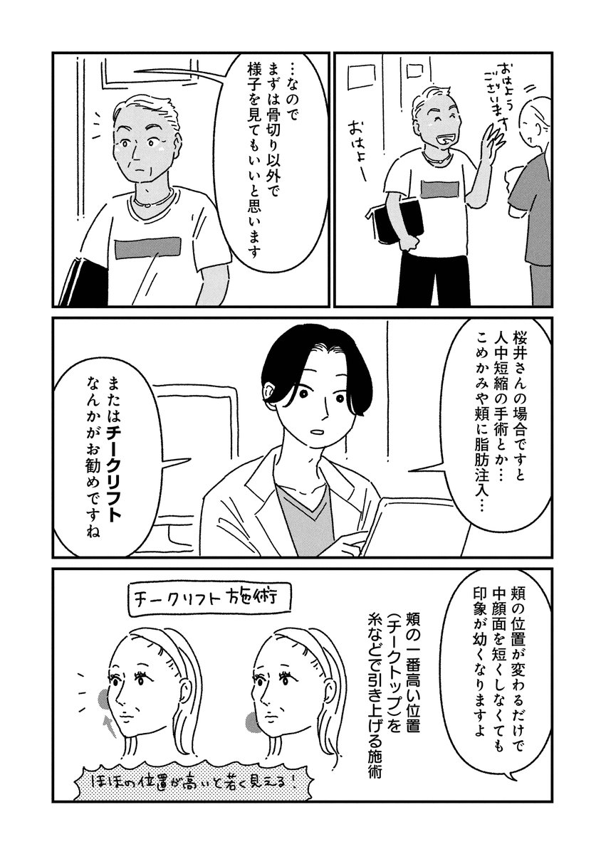 加齢で伸びた顔は整形で戻るのか?(2/4) 