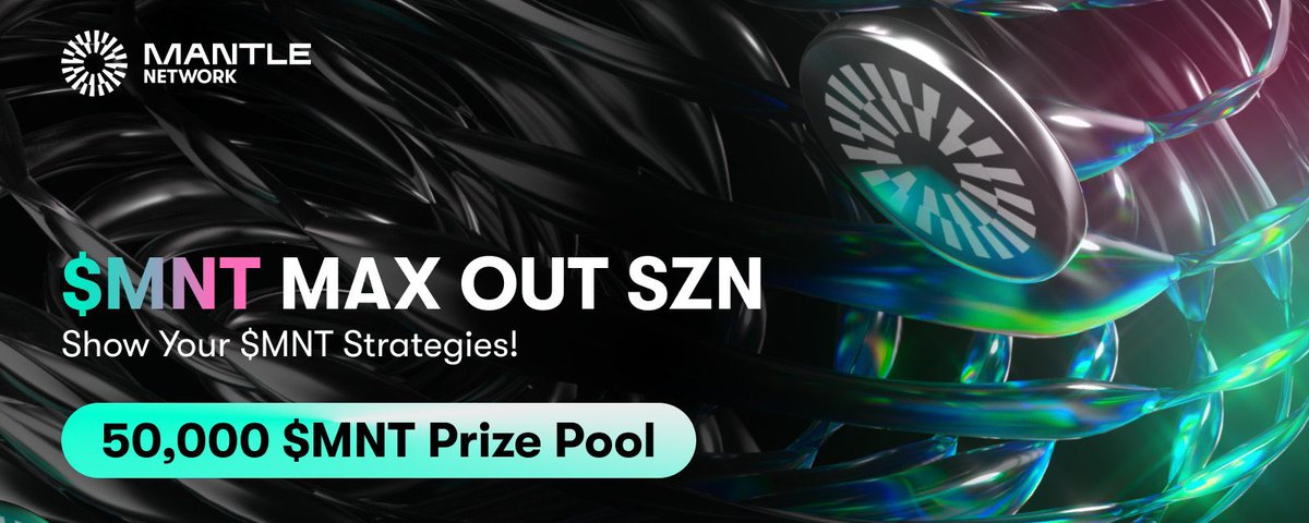 ⚡️MAX OUT キャンペーン⚡️

■━━━━━━━━━━━━━□
　賞金総額50,000 $MNT 🔥
　超ビッグキャンペーン🎁
□━━━━━━━━━━━━━■

🎖️2,000MNT (約53万円!!) × 15名
🏅500MNT (約13万円) × 40名
　超豪華すぎる🤩

✅参加方法
① <a href="/Mantle_Official/">Mantle</a> をフォロー
② 引用元をRTといいね