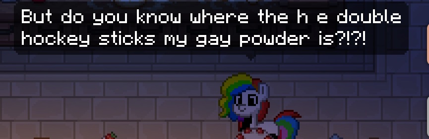 Rendim841297's tweet photo. Ima show this thread of an argument I had with myself in my dhmis rps in pony town https://t.co/zozK5wtifL