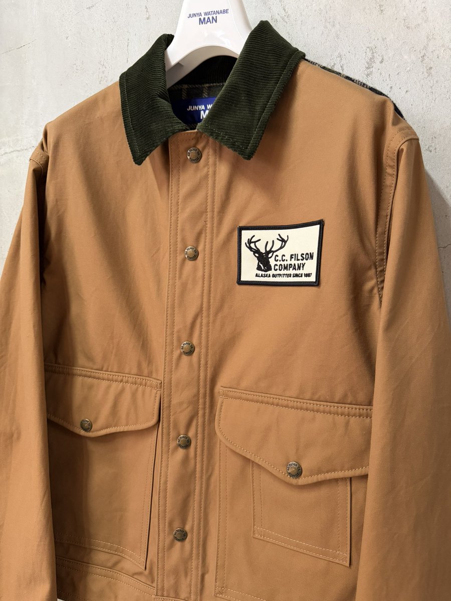 2018AW JUNYA WATANABE XS ブラウン　ジャケット d1f9d01c881e44ce48bb49502c6602