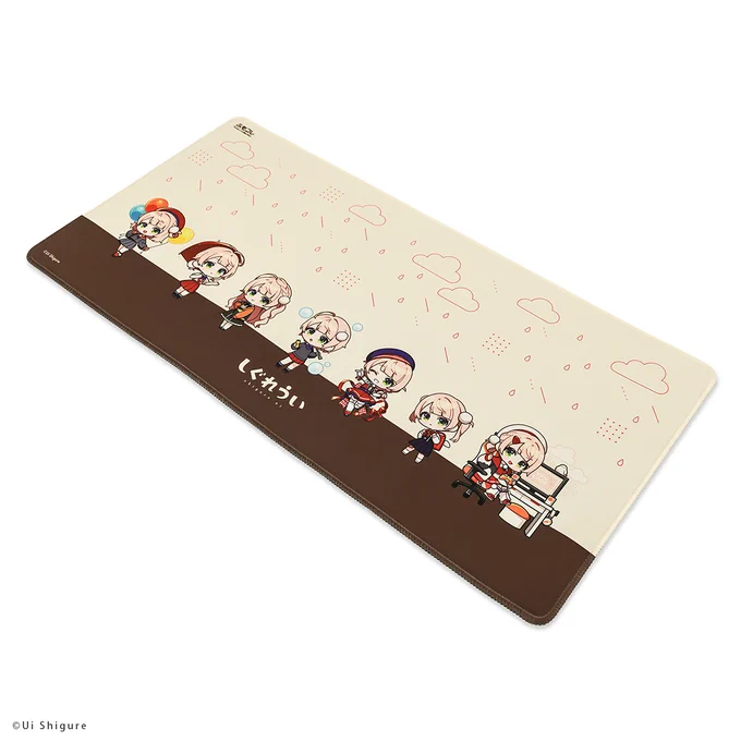 【お知らせ】 しぐれうい×ふもコレ コラボレーションにてデザインを担当させていただきました! うい先生のこだわりがたっぷり詰まった商品をぜひチェックしてください よろしくお願い致します!