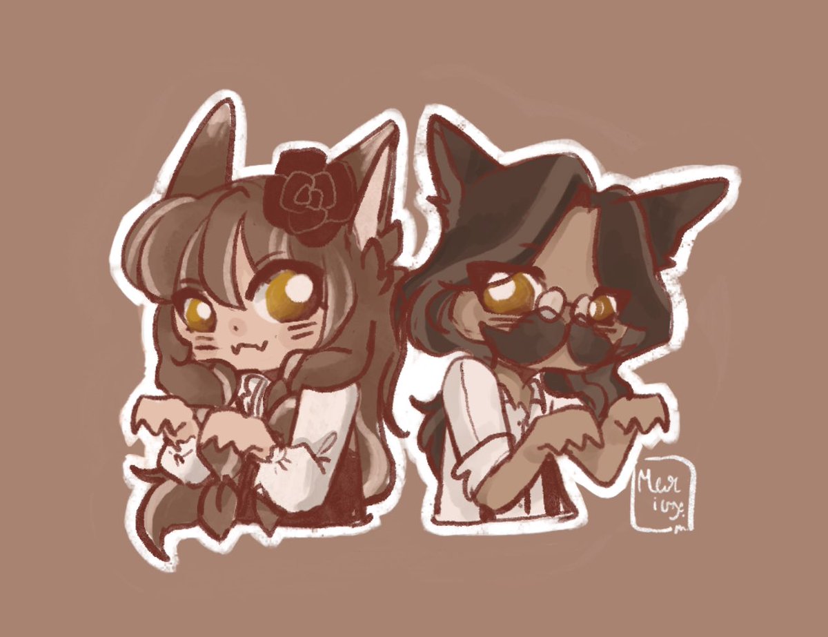 Werewolf duo quick sketch

Pearl really isn‘t beating the werewolf allegations, even in this week‘s episode.
#vampiressmpfanart