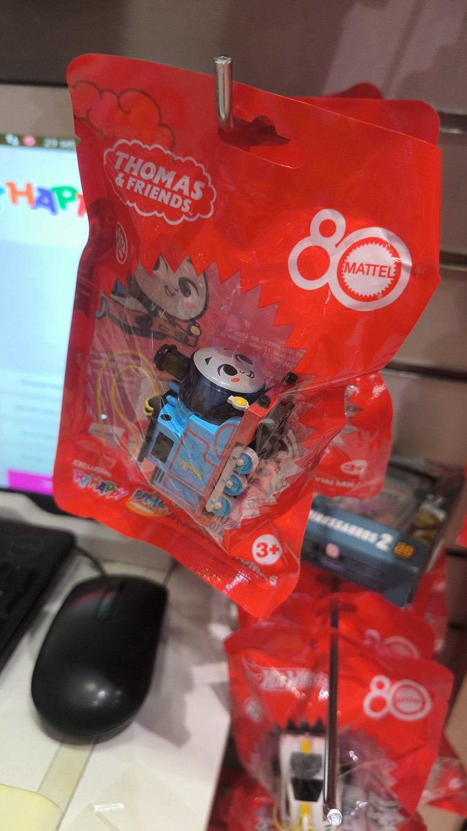 New Mattel 80th Thomas Keychain!