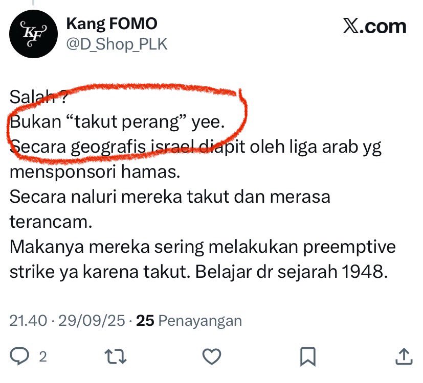 Kang FOMO tweet media