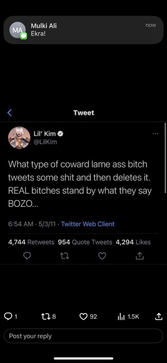 Ericaxo26's tweet photo. @iamcardib Just post this to the cocaine Barbie https://t.co/THojhrbDRj