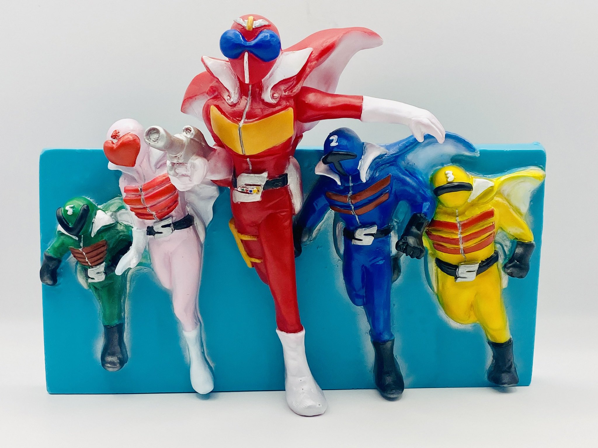 max toy Japan ゴレンジャー　ソフビ max toy Japan ゴレンジャー ソフビ 50周年 新宿 なんとHEROES VINYL