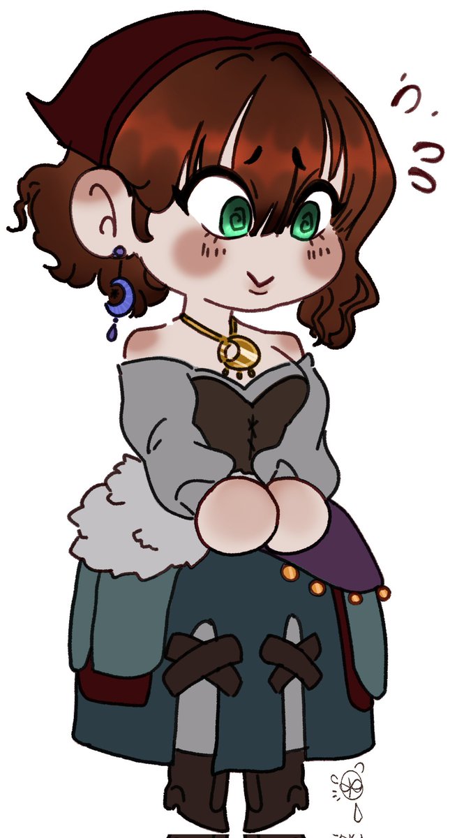 _Criptique_'s tweet image. Beautiful Cassandre and Dahlia chibis by the best bean @Theartofashe , I&apos;m sure they&apos;ll remain this happy at the start of arc 2, right?! #OSRPBlackwell #osrpart