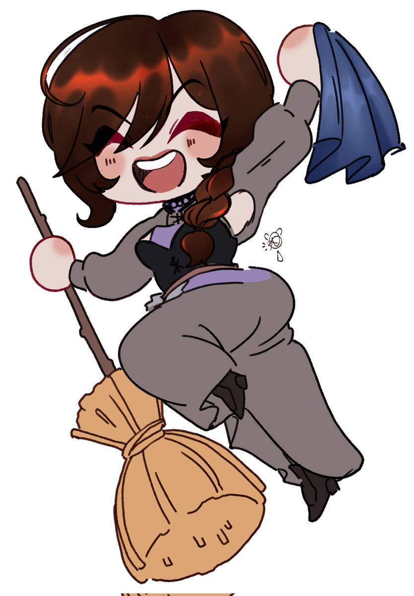 _Criptique_'s tweet image. Beautiful Cassandre and Dahlia chibis by the best bean @Theartofashe , I&apos;m sure they&apos;ll remain this happy at the start of arc 2, right?! #OSRPBlackwell #osrpart