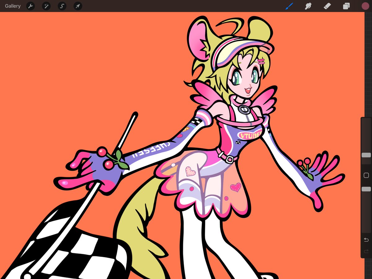 Pajaronaa's tweet image. Having a lot of fun with @furraridriver oc 💖