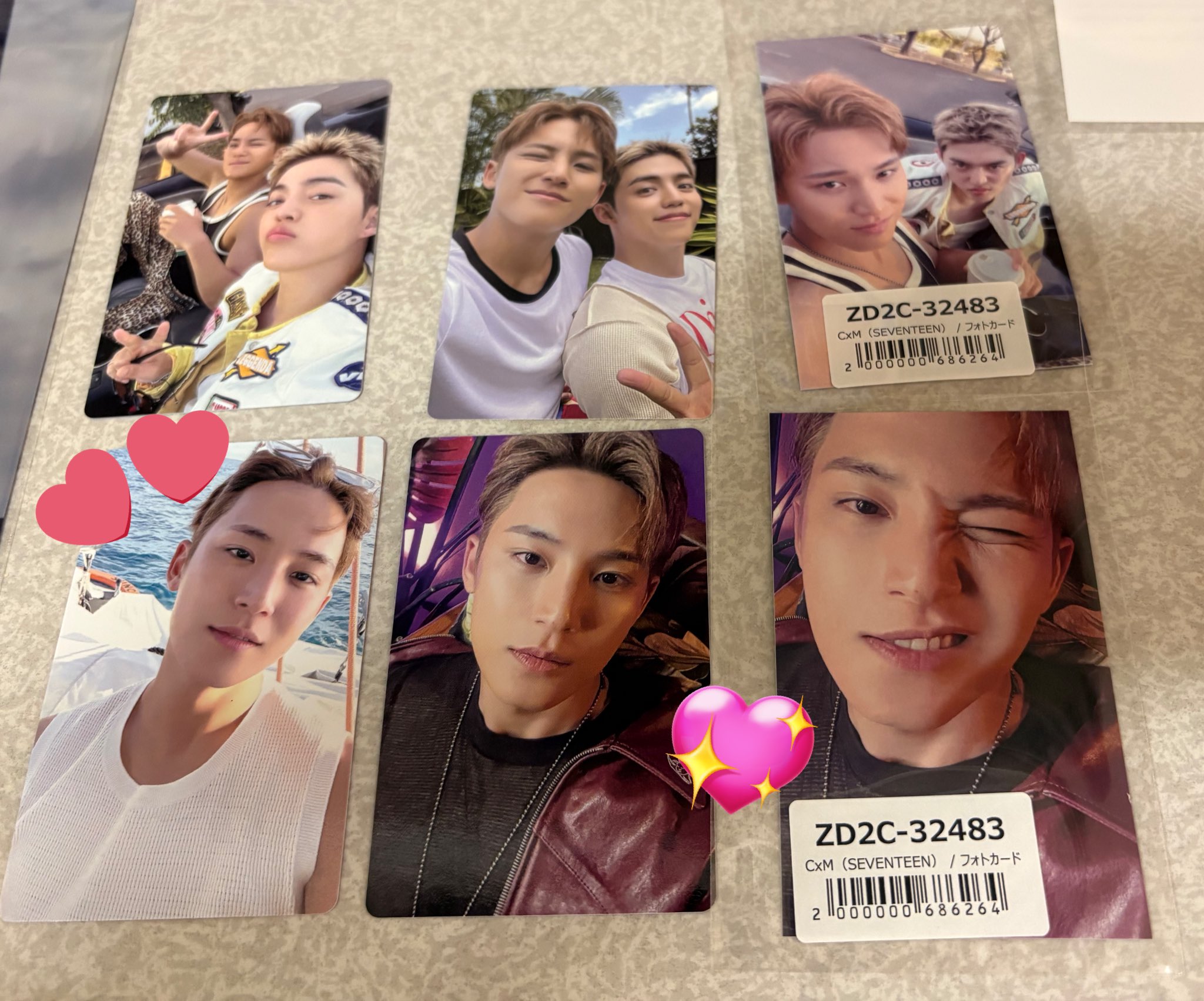 SEVENTEEN ユニバ SECTOR 17 ラキドロ トレカ コンプリート SEVENTEEN