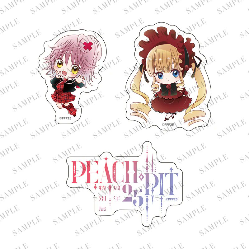 しゅごキャラ　ローゼンメイデン　ポストカードBOX PEACH-PIT PEACH-PIT PEACH-PIT画集 しゅごキャラ ローゼンメイデン