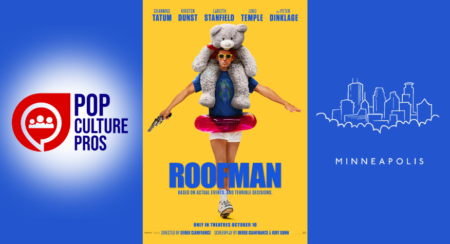 Minneapolis, it’s Farace. ROOFMAN: Channing Tatum as the real roof-cutting McDonald’s bandit who hid in a Toys “R” Us. Cat-and-mouse, charm, chaos. Advance screening 10/8—don’t miss it. #Roofman #PopCulturePros <a href="/RoofmanMovie/">Roofman</a>  popculturepros.com/free-advance-s…   .  .