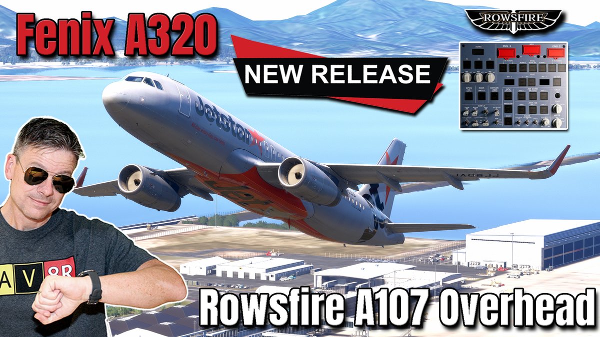 TubeSim's tweet image. LIVE | Debut &amp;amp; First Impressions: Rowsfire A107 A320 Overhead + Fenix A320 &amp;amp; World Update 20: Japan #msfs2024 #rowsfire #winwing #prodesksim
youtube.com/watch?v=s2bEs2…