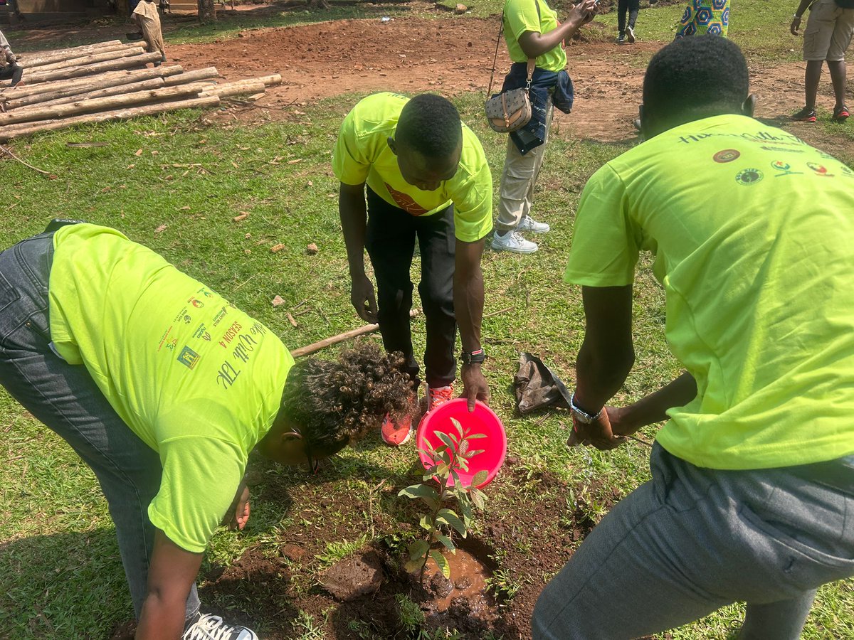 ✅️Trees absorb carbon and fight climate change
✅They provide clean air and water
✅They create habitats for wildlife
✅They restore balance in degraded ecosystems.#ChangeLives #PlantTrees #ClimateAction
<a href="/TreescapeOrg/">Treescape Planet Organization</a> Well done 👏, this is really a leading by example