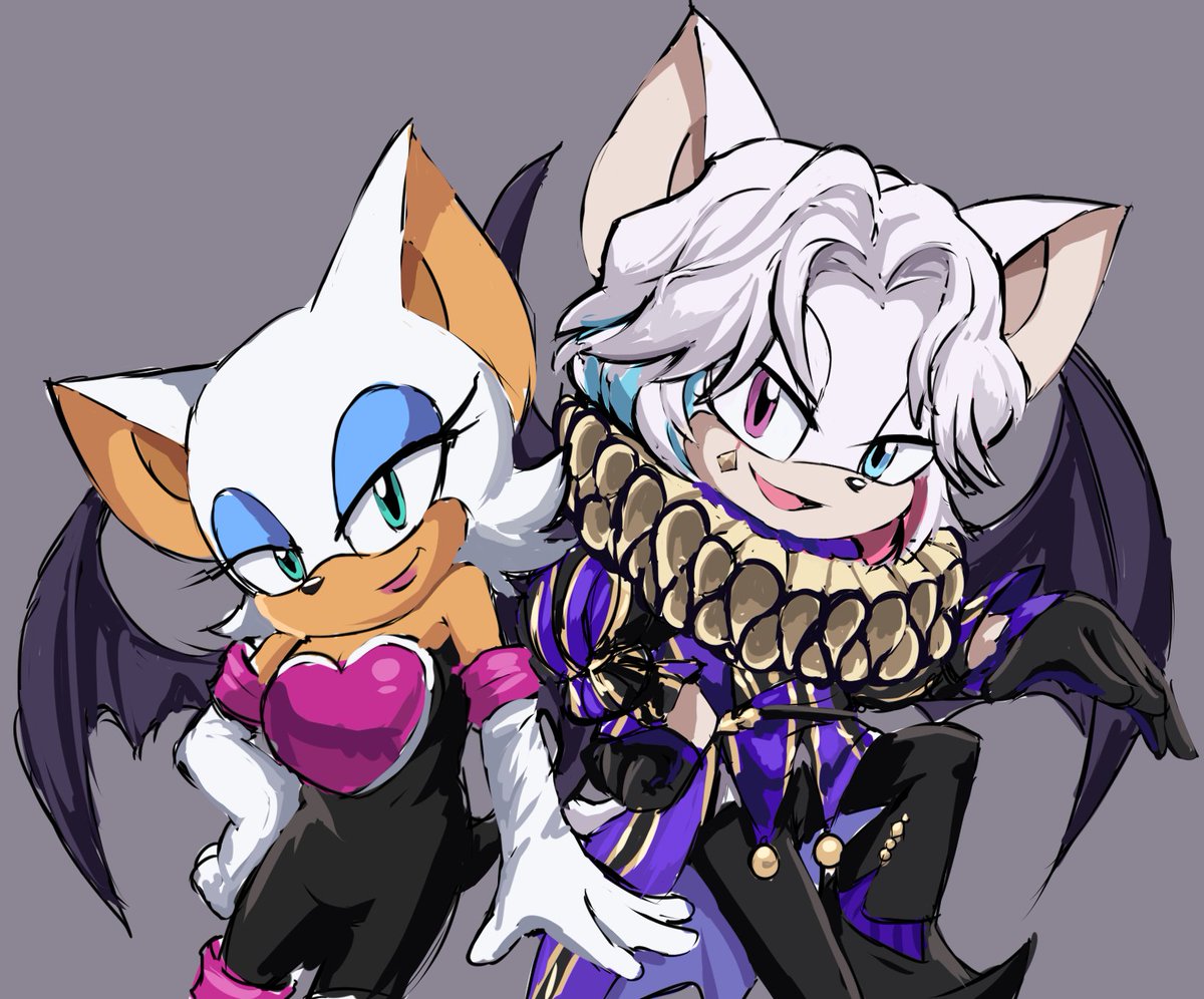 LaWuchisW's tweet image. Bettel sonicsona and Rouge the Bat #Bettelful