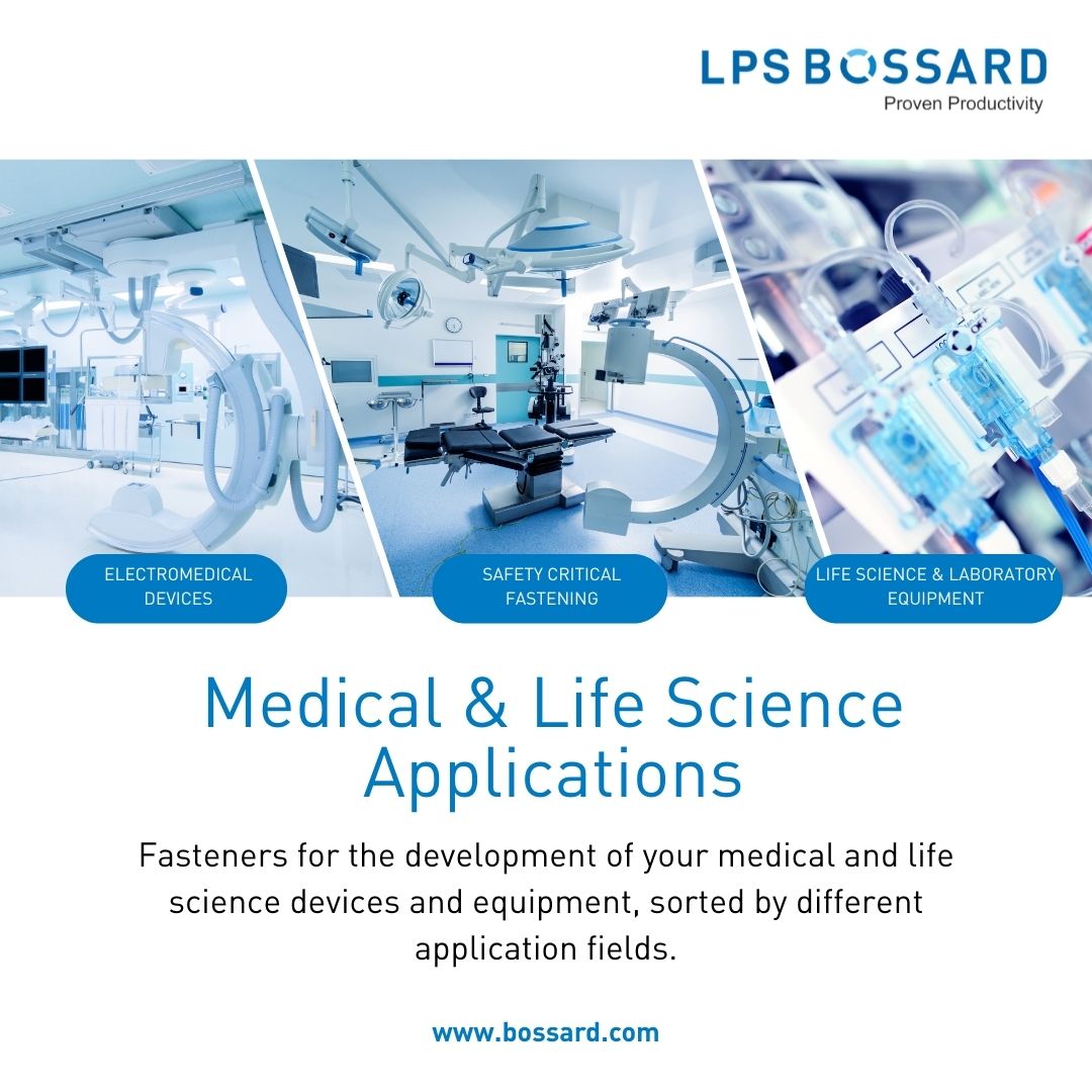 BossardIndia's tweet image. 🔬 Fastening solutions for Medical &amp;amp; Life Science applications! From OR devices to lab equipment, we provide safe, compliant &amp;amp; high-performance fasteners to boost efficiency &amp;amp; productivity. 🔗 buff.ly/Z7l6REx 

#LifeScience #MedicalDevices #FasteningSolutions