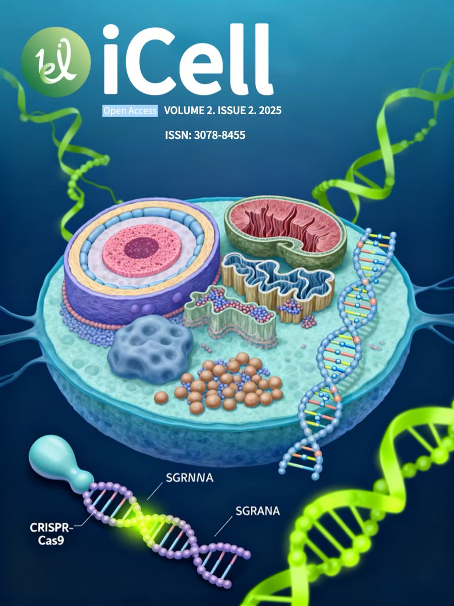 iCelljournal's tweet photo. 📢iCell is open for manuscript submissions and welcomes high-impact manuscript from these fields:
1 ) all areas of cell biology, immunology and multi-omics
2 ) applications of bioinformatics platforms/software
3 ) Medical Artificial Intelligence
🔗https://t.co/e8hbYdis7b https://t.co/Fc28sAOFca