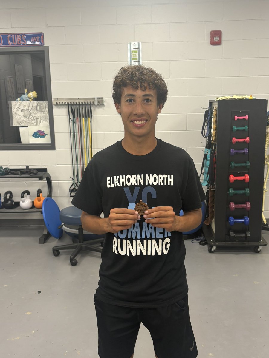 Boys finish 4th at UNK lead by Derek who finished 4th!