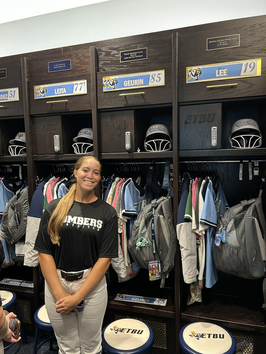 Thanks <a href="/JanaeShirley/">Janae Shirley</a> and <a href="/ETBU_Softball/">ETBU Softball</a>  for hosting my team this weekend. I enjoyed learning about your school and touring your amazing facilities!