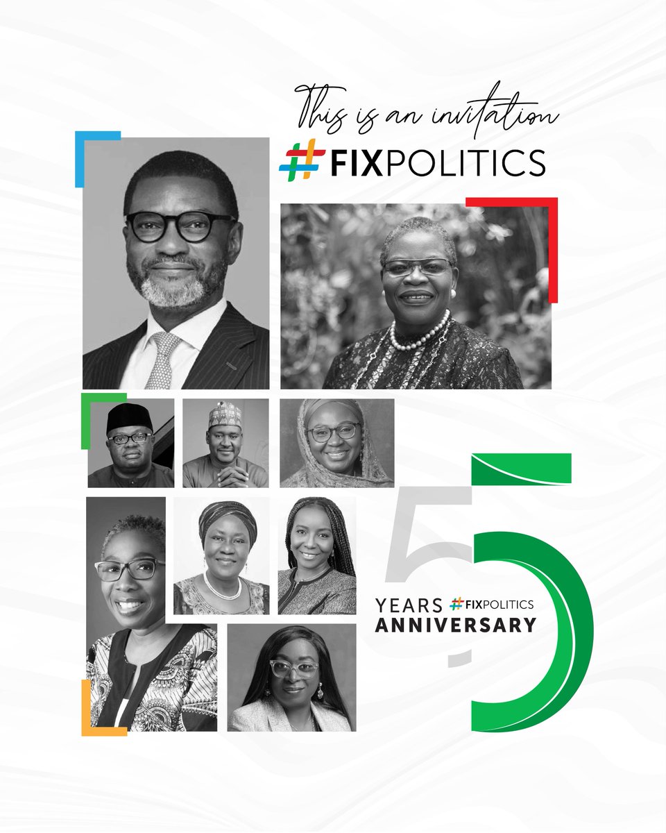 fixpoliticsnig's tweet photo. Movements are powered by people. These faces represent the heart of #FixPolitics, leaders who embody courage, innovation, and a commitment to building values-based politics in Africa.

Join us as we celebrate #FixPoliticsAt5.

#Governance #Leadership #Politics #Africa 
#Nigeria #October