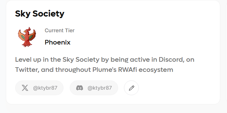 ktybr87's tweet photo. I was waiting for it soooo long!
If you grind on Discord, check your roles and claim some points๐Isn't it second Goon Madness?
@plumenetwork
#airdrop #crypto #drophunter #web3 #defi #rwa $PLUME https://t.co/zZ8UHcwmy4