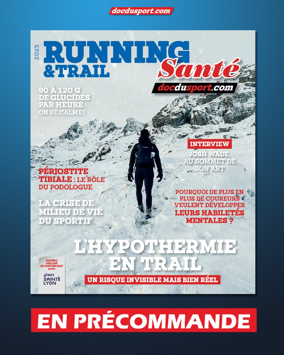📢 RUNNING ET TRAIL SANTÉ 2025 : DISPONIBLE EN PRÉCOMMANDE ! 🏃‍♂️💥
🔥 Passionné.e.s de running et de trail, ce numéro est fait pour vous ! 🔥
📅 Précommandez dès maintenant pour être sûr de recevoir votre exemplaire ! 🎯
🔗 A précommander ici: docdusport.com/produit/runnin…