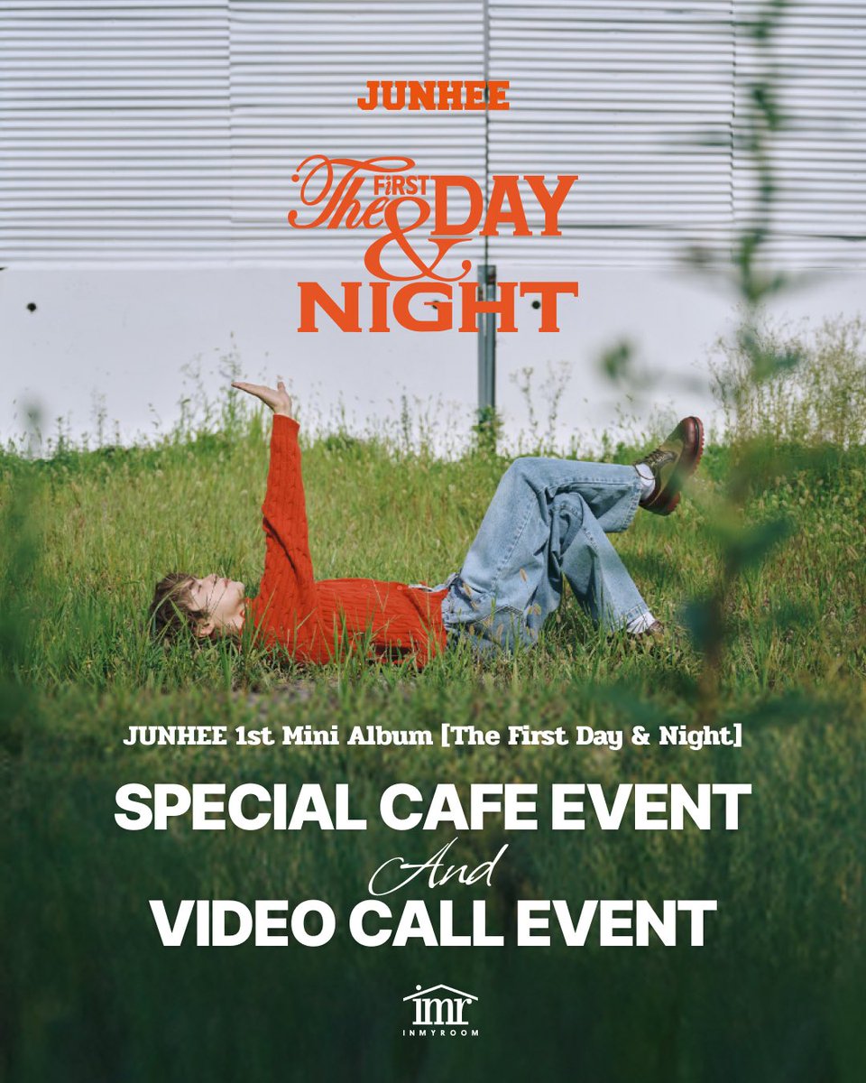 inmyroom_1's tweet photo. JUNHEE 1St Mini Album The First Day & Nighti
Special Cafe Event & Video Call Event

☕️이벤트 응모기간
🗓2025.09.30 13:00 (KST)  ~ 2025.10.05 23:59 (KST)

☕️이벤트 진행일시
1부 카페 이벤트  : 2025.10.11 14:00 ~ (KST)
2부 비디오콜 : 1부 카페 이벤트 종료 이후

☕️당첨자 발표
🗓 2025.10.06 13:00(KST) 이후 인마이룸 NOTICE & 당첨자 개별 안내

Cafe Enent
🔗 https://t.co/js24PpSnPv
Video call Event
🔗 https://t.co/gRWt7UezP2

#JUNHEE #inmyroom