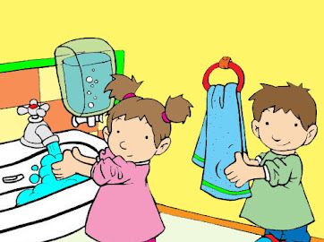 Learn_EnglishMM's tweet image. تعلم اللغة الانجليزية 
The children are keeping clean.
The girl is washing her hands with soap and water.
The boy is holding a towel.
They are learning good habits.
#الهلال_ناساف 
#الدحيل_الاهلي #الدوحة
#الاتحاد