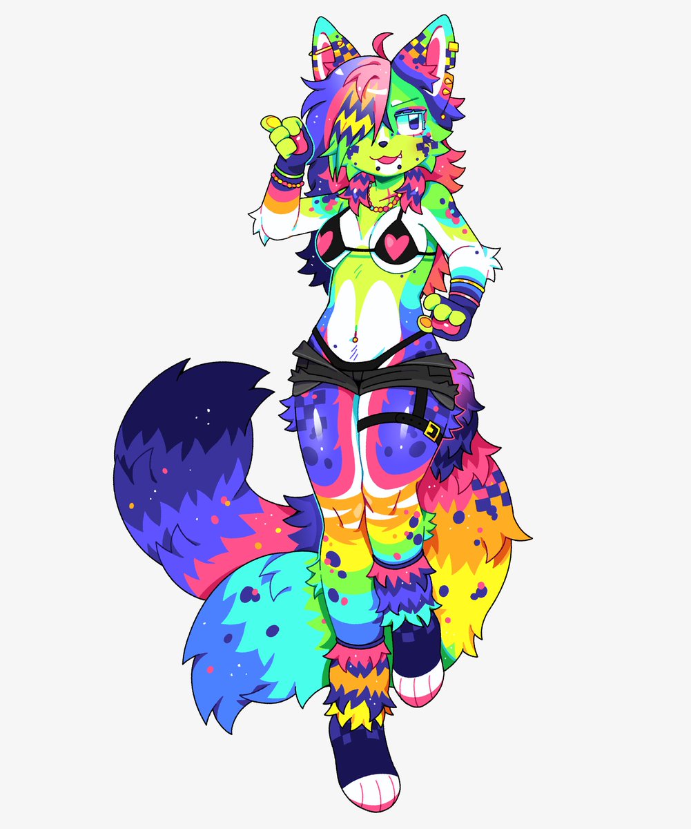 clovercongo's tweet photo. more sparkledog girl because people seem to like her :-) 🌈☘️ https://t.co/qE7fEats4n