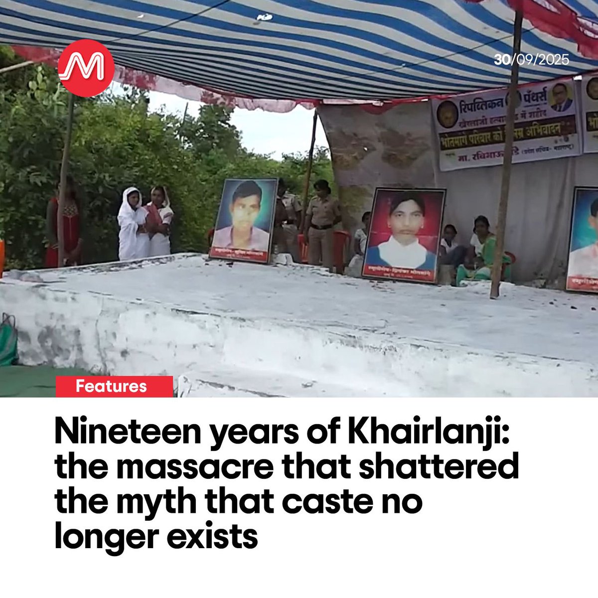 The Khairlanji massacre, which occurred on September 29, 2006, in Maharashtra’s Bhandara district, remains one of the most horrific examples of caste-based violence in modern India.

maktoobmedia.com/india/nineteen…